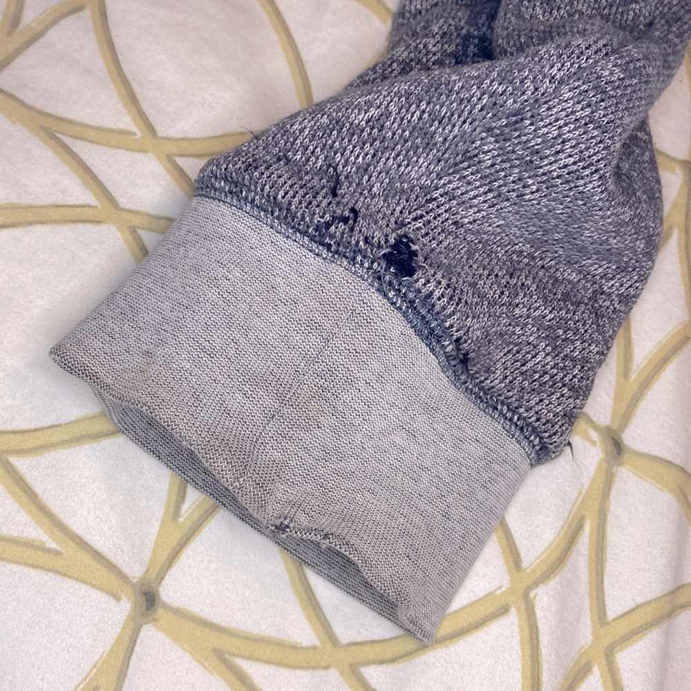 Hugo Boss Orange gray zip-up sweater - Picture 7 of 11